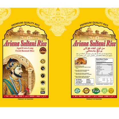 Royal Scented Delights: Ariana Sultani Rice™ - Unveiling the Essence of Pakistani Basmati!